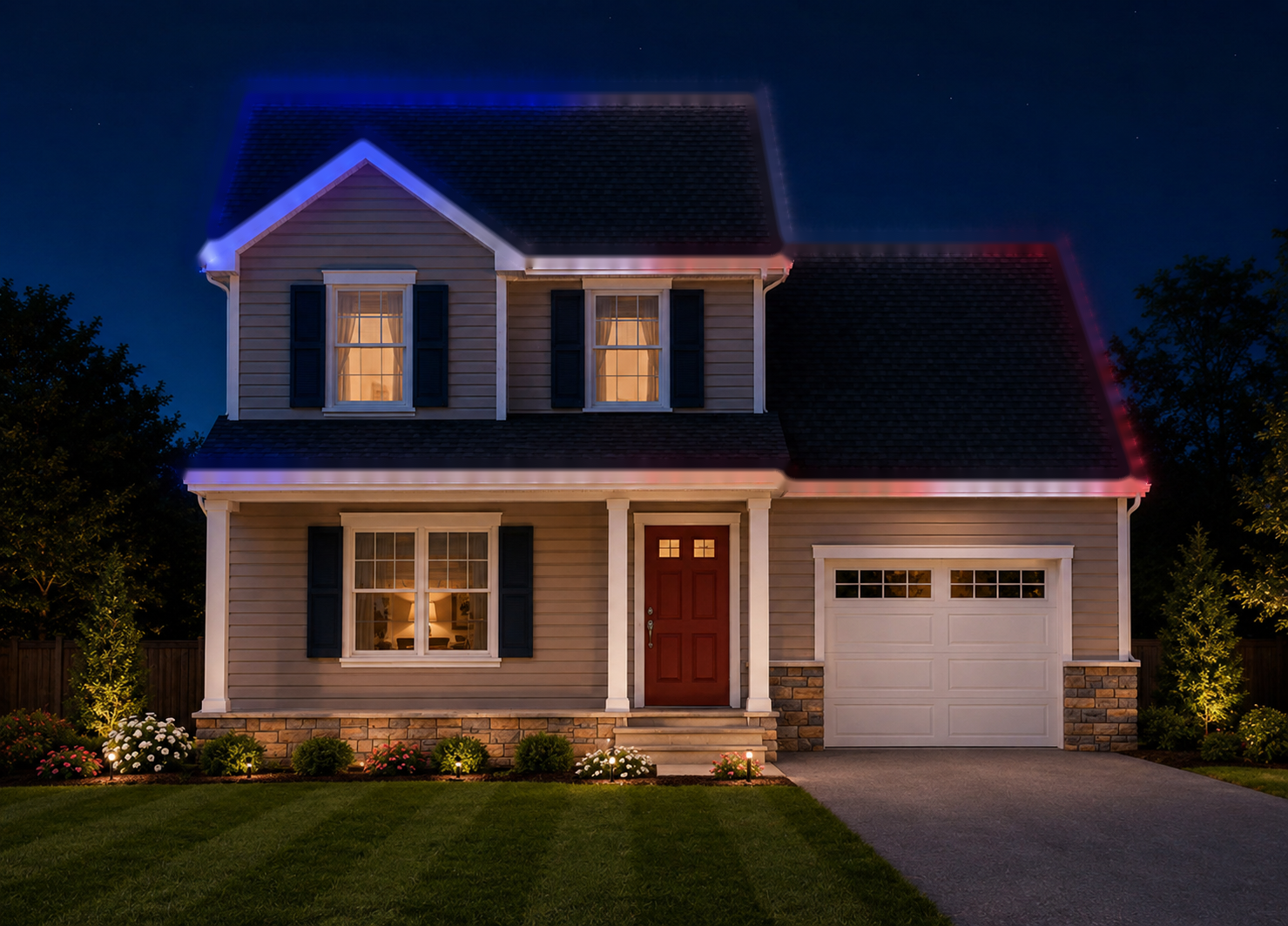 Interactive house lighting preview